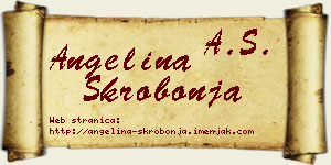 Angelina Skrobonja vizit kartica